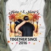 Personalized Couple Fall Together Since T Shirt AG223 87O34 1