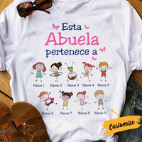 Personalized Abuela Spanish Grandma Belongs T Shirt SB161 81O34 thumb 1