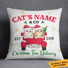Personalized Cat Christmas Co Pillow SB161 30O36 (Insert Included) 1