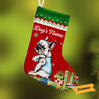 Personalized Dog Christmas Stocking SB181 87O58 thumb 1