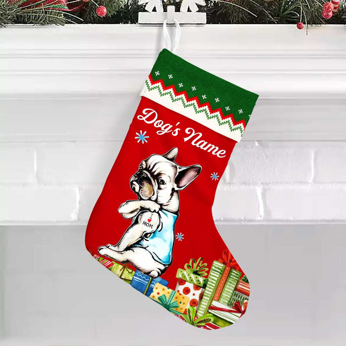 Personalized Dog Christmas Stocking SB181 87O58 1