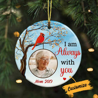 Personalized Memo Mom Dad Circle Ornament SB172 87O34 thumb 1