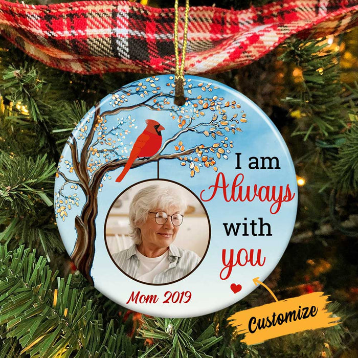 Personalized Memo Mom Dad Circle Ornament SB172 87O34 1