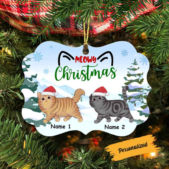Personalized Christmas Cat Benelux Ornament SB172 26O58 1