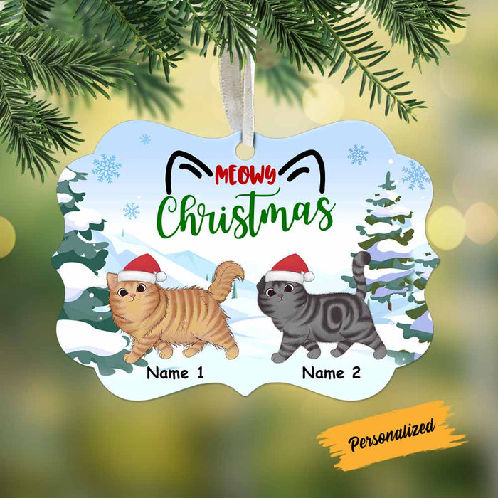 Personalized Christmas Cat Benelux Ornament SB172 26O58 1