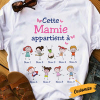 Personalized Mamie French Grandma Belongs T Shirt SB174 81O34 thumb 1