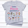 Personalized Mamie French Grandma Belongs T Shirt SB174 81O34 thumb 1