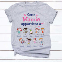 Personalized Mamie French Grandma Belongs T Shirt SB174 81O34 thumb 1
