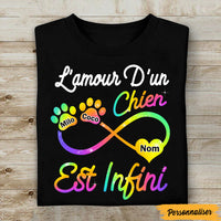 Personalized Dog Chien French T Shirt SB171 81O47 thumb 1