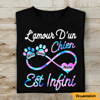 Personalized Dog Chien French T Shirt SB171 81O47 thumb 1