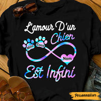 Personalized Dog Chien French T Shirt SB171 81O47 thumb 1