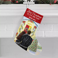 Personalized Christmas Couple Home Stocking SB173 24O57 thumb 1