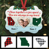 Personalized Grandma Long Distance Christmas Benelux Ornament SB182 95O36 1