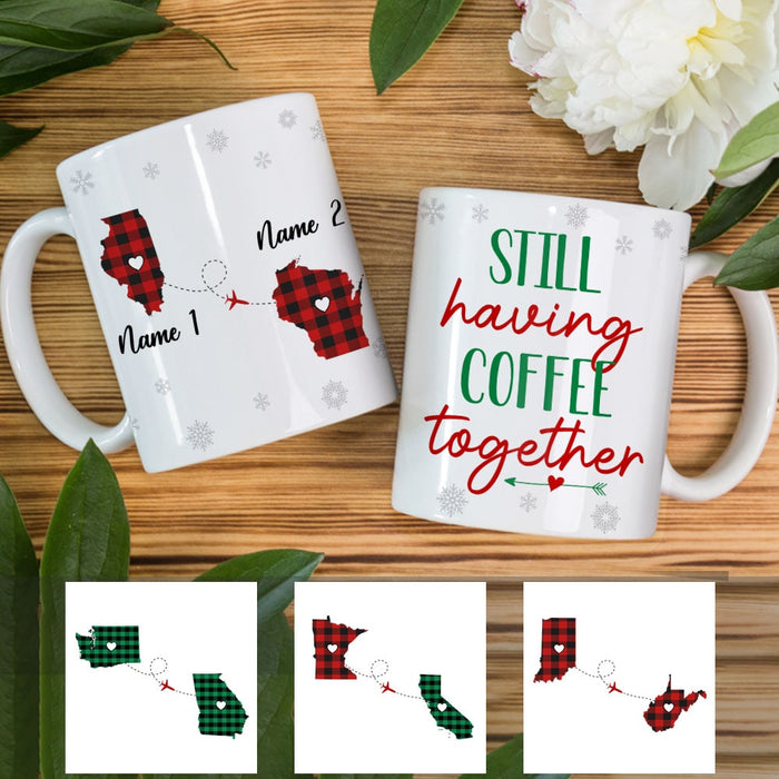 Personalized Friends Couple Long Distance Mug SB184 87O53 1