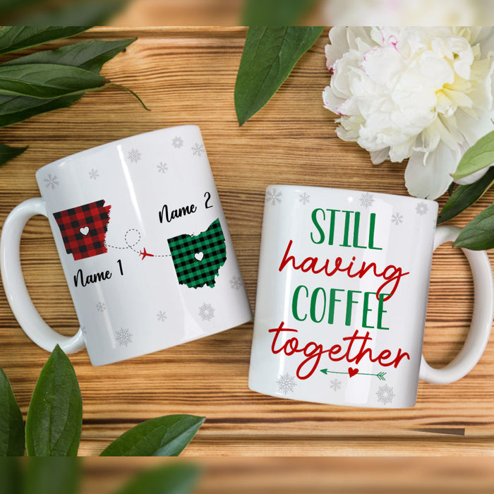 Personalized Friends Couple Long Distance Mug SB184 87O53 1