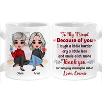 Personalized Friend Gift Smile A Lot More Mug 30964 thumb 1