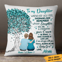 Personalized Daughter Tree Pillow SB183 67O57 thumb 1