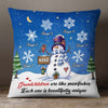 Personalized Mom Grandma Christmas Pillow SB201 22O36 thumb 1