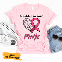 Personalized AWA Pink T Shirt SB201 87O53 thumb 1