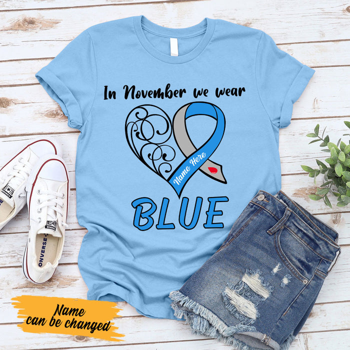 Personalized AWA Blue T Shirt SB201 87O53 1