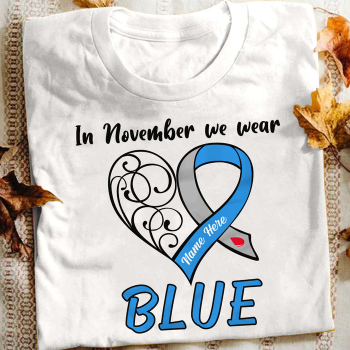 Personalized AWA Blue T Shirt SB201 87O53 1