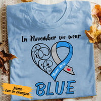 Personalized AWA Blue T Shirt SB201 87O53 thumb 1