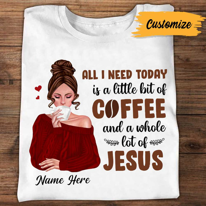 Personalized Coffee Jesus T Shirt SB201 85O34 1