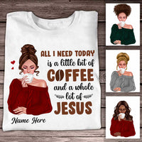 Personalized Coffee Jesus T Shirt SB201 85O34 thumb 1