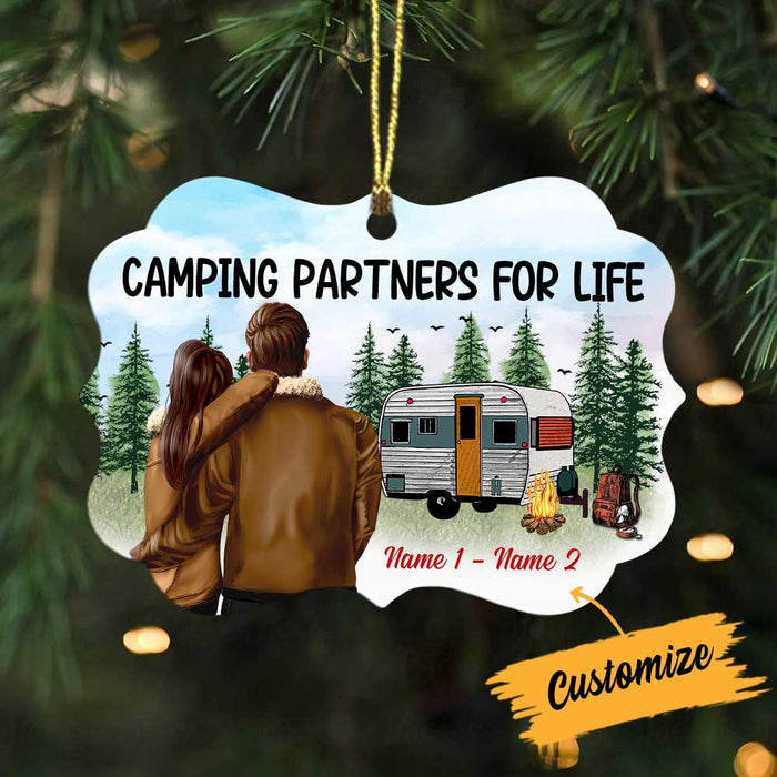 Personalized Camping Couple Benelux Ornament SB201 30O34 1