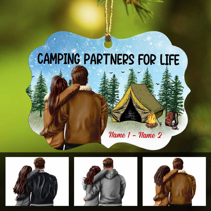 Personalized Camping Couple Benelux Ornament SB201 30O34 1