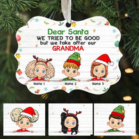 Personalized Grandma Christmas Benelux Ornament SB203 30O58 thumb 1