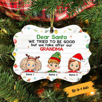 Personalized Grandma Christmas Benelux Ornament SB203 30O58 thumb 1