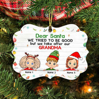 Personalized Grandma Christmas Benelux Ornament SB203 30O58 thumb 1