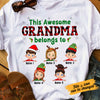 Personalized Grandma Christmas T Shirt SB219 30O53 1