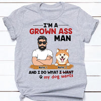 Personalized Dog Dad Do What I Want T Shirt SB218 95O53 thumb 1