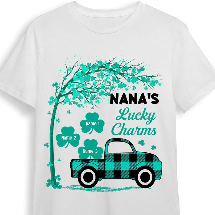 Personalized Grandma Patrick's Day T Shirt FB142 85O36 1