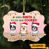 Personalized Sorry Santa I Ate Your Cookies Christmas Dog Benelux Ornament SB201 23O47 1
