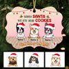 Personalized Sorry Santa I Ate Your Cookies Christmas Dog Benelux Ornament SB201 23O47 thumb 1