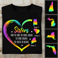 Personalized Long Distance T Shirt SB2110 30O47 thumb 1