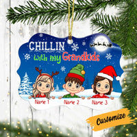 Personalized Grandma Christmas Benelux Ornament OB42 30O34 thumb 1