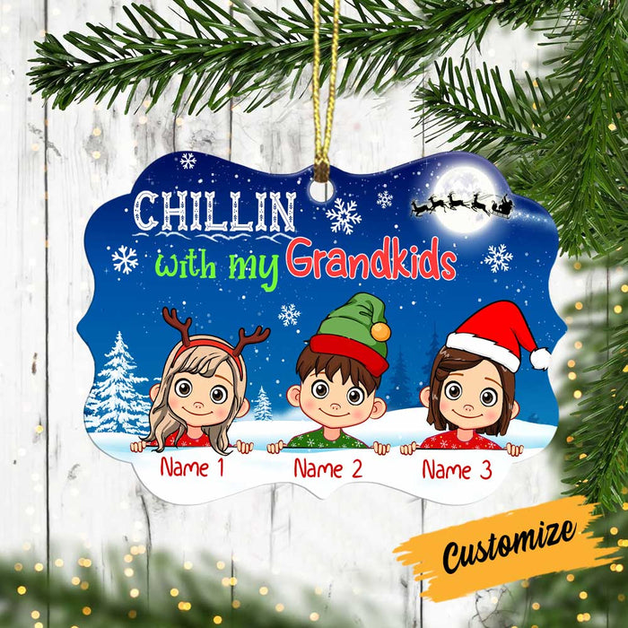 Personalized Grandma Christmas Benelux Ornament OB42 30O34 1