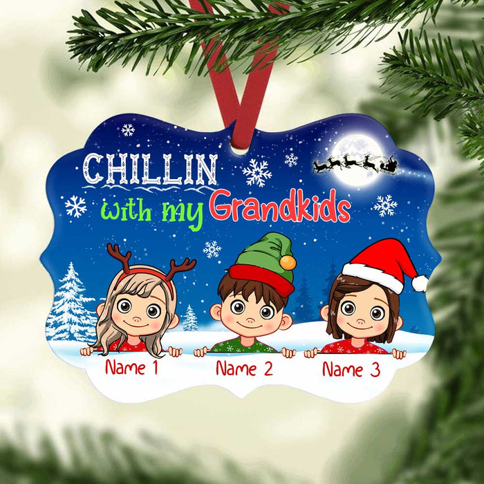 Personalized Grandma Christmas Benelux Ornament OB42 30O34 1