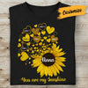 Personalized Mom Grandma Little Sunshine T Shirt SB219 95O34 1