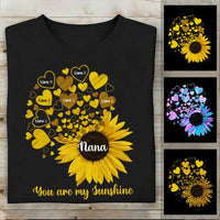Personalized Mom Grandma Little Sunshine T Shirt SB219 95O34 thumb 1