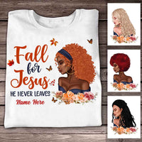 Personalized BWA Fall For Jesus T Shirt SB221 30O58 thumb 1