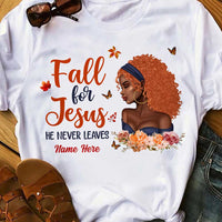 Personalized BWA Fall For Jesus T Shirt SB221 30O58 thumb 1