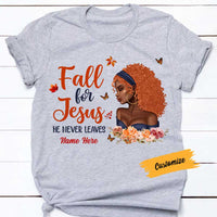 Personalized BWA Fall For Jesus T Shirt SB221 30O58 thumb 1