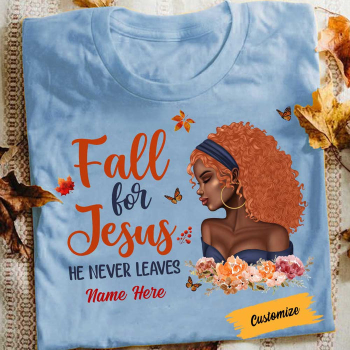 Personalized BWA Fall For Jesus T Shirt SB221 30O58 1