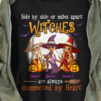 Personalized Fall Halloween Witch Friends T Shirt SB212 24O36 thumb 1