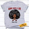 Personalized God Says BWA T Shirt SB2110 85O57 1